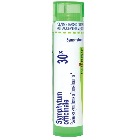 Boiron Symphytum Officinale 30X, Homeopathic Medicine for Symptoms Of Bone Trauma, 80 Pellets