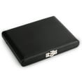 thumbnail image 4 of Saxophone Reeds Case, PU Leather Cover with Buckle, Holds 6 Reeds, Portable Storage Solution for Musicians, 4 of 7