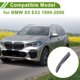 thumbnail image 3 of Cubierta de trim de manija de puerta del lado del pasajero delantero para BMW X5 E53 99-06 No.51417122202 Negro Grafito ABS 1 Pc, 3 of 6