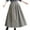 Black, variant on Amvlyk Ankle-Length Skirts for Women Solid Color Elastic High Waist A-Line Plaid Skirt Summer Cool Trendy Long Dancing Skirt Fashion Flowy Casual Skirt for Beach Date Going Out Walking