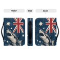 thumbnail image 4 of HELLHERO Australia Flag Shark Print Bible Covers, Protective PU Leather Church Bible Bag for Work Christian Prayer, Durable Bible Carrying Case, 4 of 12