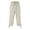 Beige, variant on LiuXxxx Mens Leisure Solid Color and Five Point Pocket Button Zipper Lace Up Shorts Pants Grey XL