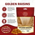 Spicy World Golden Raisins STF9 2 LB Bulk Bag Seedless Sultanas from