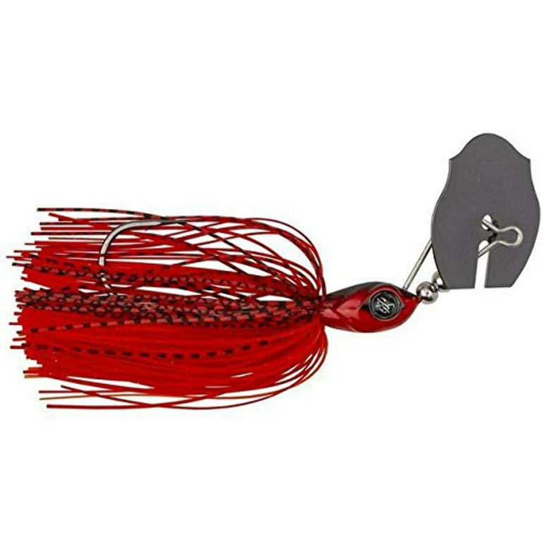click bait fishing lure Googan Squad 10-20-GGS-10005F Clickbait 3/8 oz Black/Blue 4/0