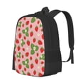 thumbnail image 2 of Daiia Strawberries Backpack for Men and Women -Durable Backpack Large Capacity, Water-Resistant Bag with Adjustable Straps and Laptop Compartment, 2 of 9