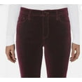 thumbnail image 3 of Well Worn Women's High Rise Corduroy Skinny Pants, Red, 3 of 4