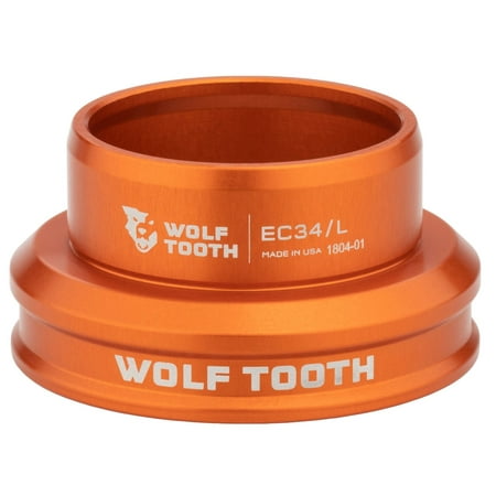 Wolf Tooth Premium Headset - EC34/30 Lower  Orange price history on PriceWatchPro
