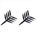 thumbnail image 1 of 8 Piezas de Hélice de Nailon Reforzado con Carbono Negro de 3 Palas de 10 X 5 X 3 Pulgadas para Accesorios de Dron RC FPV, 1 of 5
