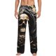 thumbnail image 1 of Balery Gold Rose Skull Pantalones de pijama para hombre, pijama ultraligero, pantalón de descanso-Small, 1 of 6