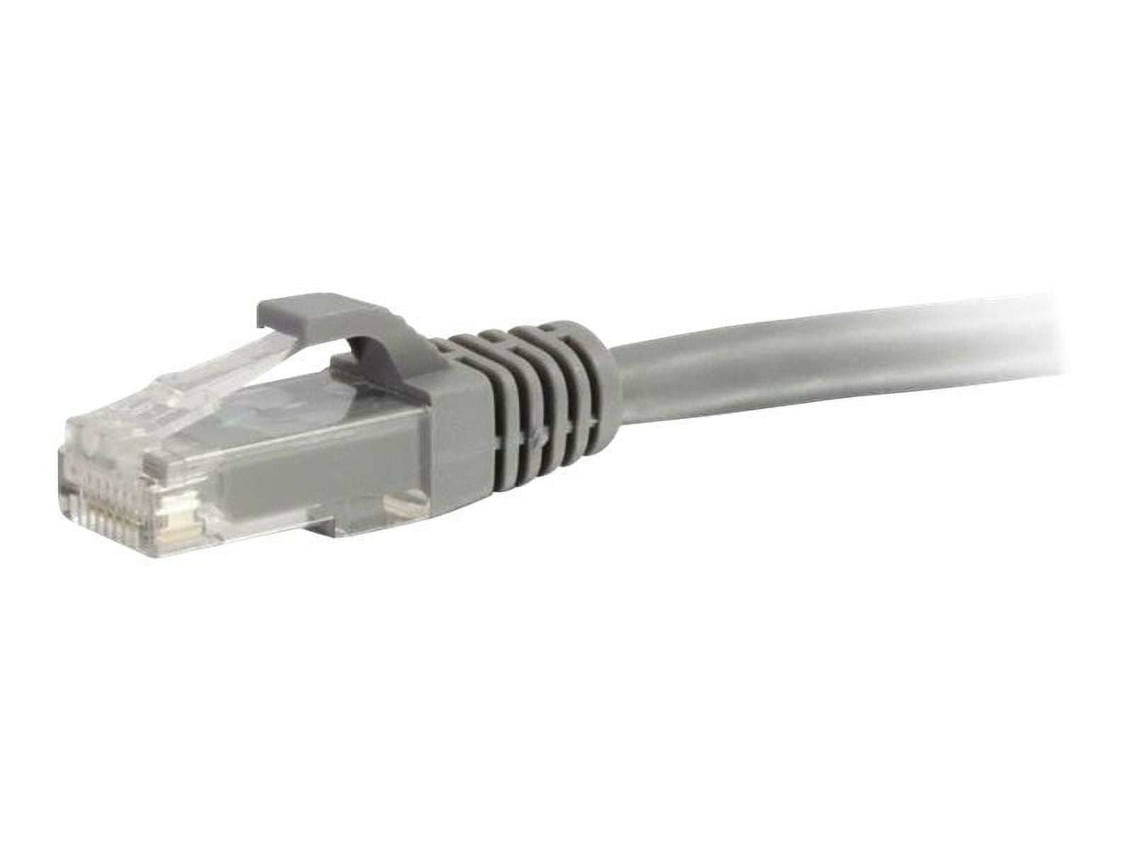 C2G 100ft Cat6 Snagless Unshielded (UTP) Ethernet Network Patch Cable - Gray - patch cable - 100 ft - gray