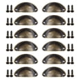 thumbnail image 1 of 3x Paquete de 12 Es para Cajones , Negros, para Gabinetes, Tazas, para Cocina, Manijas para Gabinetes, Manijas para Cajones, 3 piezas, 1 of 8