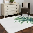 thumbnail image 3 of Area Rugs 2.7'x5', Pineapple Carpet for Living Room Bedroom Dining Room, Summer Botanical Watercolor Throw Kitchen Rugs Non Slip Washable Rectangle Indoor Outdoor Rugs, 3 of 8