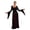 As the picture shows, variant on HOWPAY Halloween Dresses For Women Vintage Literary Medieval Hooded Swing Dress Elegant Long Fancy Outfit For Renaissance Cosplay Masquerade Party Halloween Costumes L