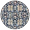 thumbnail image 2 of Nourison Global Vintage Bohemian Navy Multicolor 4' x Round Area Rug, (4 Round), 2 of 8