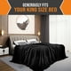 thumbnail image 3 of Manta EasyFluffy de gran tamaño, 300 x 300 cm, extra suave, negra, 3 of 9