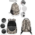 thumbnail image 3 of Jeiento Camo Hunting Backpack Set of 5 Duck 17 Inch Soft Backpack with Lunch Bag Pencil Pouch for 9-12 Years Old Elementary to Middle School Gift for Brother, 3 of 7