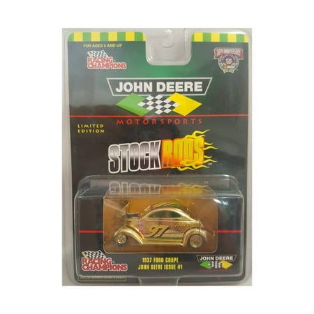 Coupe Stock - Rare John Deere Motorsports Stock Rods Limited Edition 1937 Ford Coupe Issue #1 Gold Paint
