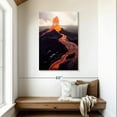 thumbnail image 2 of Elephant Stock Kilauea Volcano Erupting Wall Art - Vertical Canvas Wall Art - Living Room Wall Decor - Nature Canvas - Beige And Gray Decor - 30" x 45", 2 of 8
