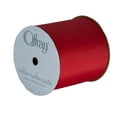 thumbnail image 4 of (2 pack) Offray Ribbon, Red 3 inch Grosgrain Polyester Ribbon, 9 feet, 4 of 10