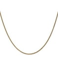 thumbnail image 2 of Primal Gold 14 Karat Yellow Gold 1.2mm Diamond-cut Spiga Chain, 2 of 4