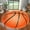 Orange, variant on Soccer ball rug for boys room Soft Area Gifts for Boys Girls Shag Bedside Rug for Kids Teens Soccer Lovers Room Decor Indoor Round Carpet for Bedroom Living Room Nursery Machine Washable,47 Inch