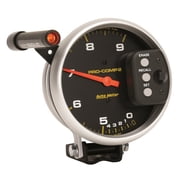 Autometer 6852 Pro-Comp Tachometer, 5, 9K Rpm, Pedestal Dual Range W/ Quick Lite & Peak Mem