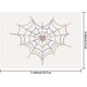 thumbnail image 2 of Pegatinas de transferencia de calor de telaraña con diamantes de imitación para planchar, parches de diamantes brillantes para camisetas, ropa, bolsos, decoración artística DIY., 2 of 7