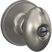 J Series Dublin Privacy Door Knob Finish: Satin Nickel