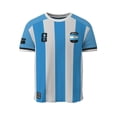 thumbnail image 1 of Playera Fexpro FIFA Fifa Jersey Host county rayas Azul/Blanco Escudo Argentina Talla CH, 1 of 4