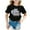 Black, variant on LILIYA First Day Of School Shirt Toddler Kindergarten Here I Come Fashion Short Sleeve T-Shirt Toddler Girl Summer Clothes