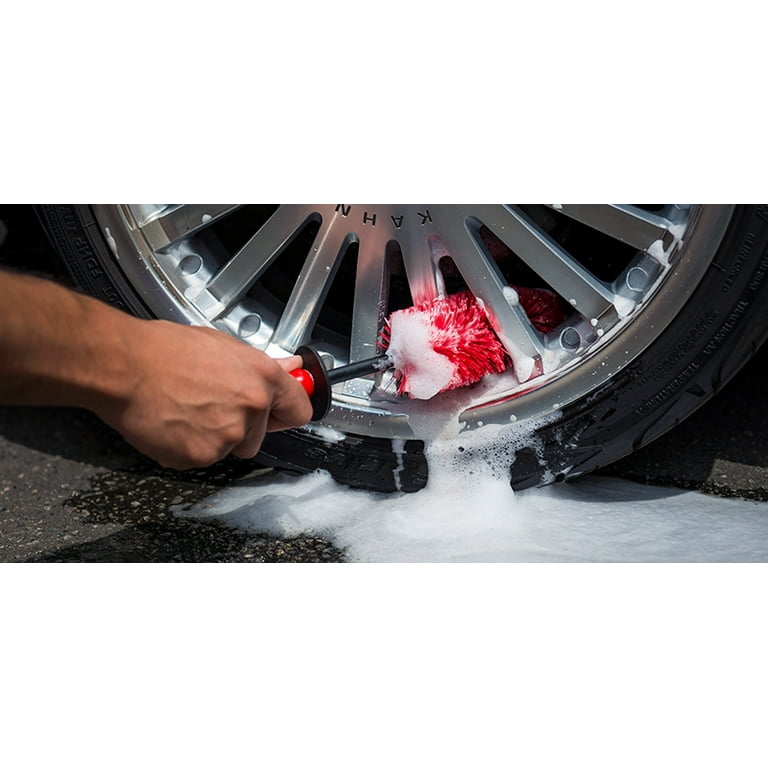 Chemical Guys ACC607 - Little Red Rocket Wheel and Rim Detailing Brush 