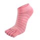 thumbnail image 1 of Calcetines de dedo para mujer de cinco dedos de algodón de corte bajo calcetines de tobillo mini calcetines cortos para correr calcetines deportivos 5 pares, 1 of 4