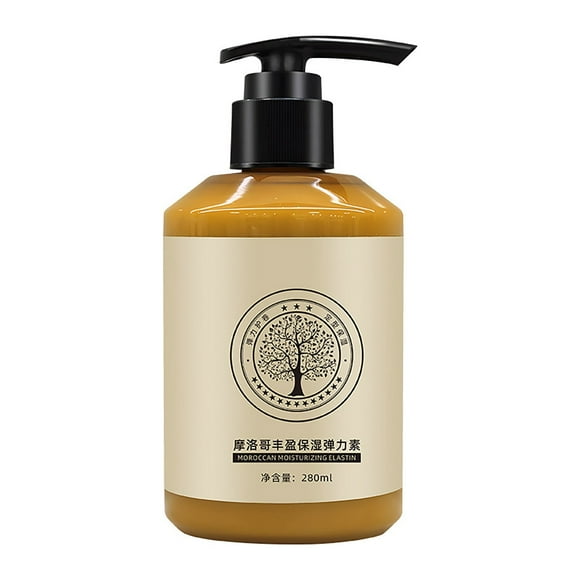 WIFKLSIIPG Long Lasting Volume Moisturizing Bouncy Hair Milk Oil Curl Defining Hair Milk Dry Damaged Bouncy Curl 280ml