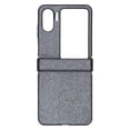 thumbnail image 1 of Funda para teléfono con pantalla abatible, resistente al desgaste, ajuste perfecto, diseño con purpurina, fácil de limpiar, para Oppo Find N2 Flip, color negro, 1 of 14