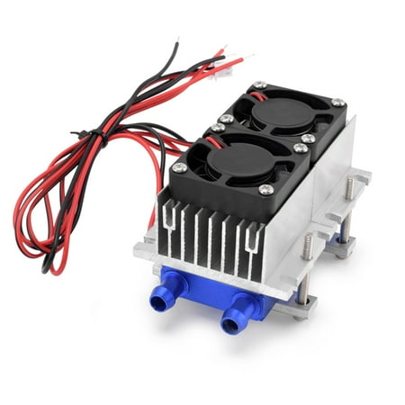 

144W Refrigeration Cooler 12VDC 144W Semiconductor Cooling System DIY Kit for Air Conditioning Fan