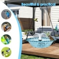 thumbnail image 6 of Hanging Bird Bath Fountain USB Powered Hanging Bird Water Feeder Easy Install Garden Hummingbird Bath Feeder Bowl for Patio Porch Yard, 6 of 13