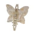 thumbnail image 1 of Lovely Hair Claw Multiple Color Butterfly Shape Hair Clip for Woman Camping Side Braids Hair Delicate Jaw Clip for Girl milk coffee, 1 of 5