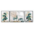 thumbnail image 2 of 11CT punto de cruz completo Ginkgo hoja contada DIY hilo de algodón costura arte de pared Hugtrwg Para estrenar, 2 of 9