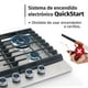 thumbnail image 4 of Parrilla SUPRA de 4 quemadores para empotrar de 60 cm de acero inoxidable, 4 of 7