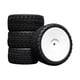 thumbnail image 2 of Paquete de 4 piezas perfke de repuesto de Neumáticos de rueda 65 mm Neumáticos de goma de coche RC, 2 of 5