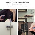 Gate Latch Gravity Locking Heavy Duty Gate Latch Gate Latch Pull Supply