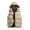 Z-Khaki, variant on KaLI_store Mens Vests Casual Men's Drawstring Hooded Puffer Jacket Zipper Parka Long Down Coat Red,M