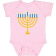 thumbnail image 3 of Inktastic Hanukkah Chanukah Menorah Boys or Girls Baby Bodysuit, 3 of 5