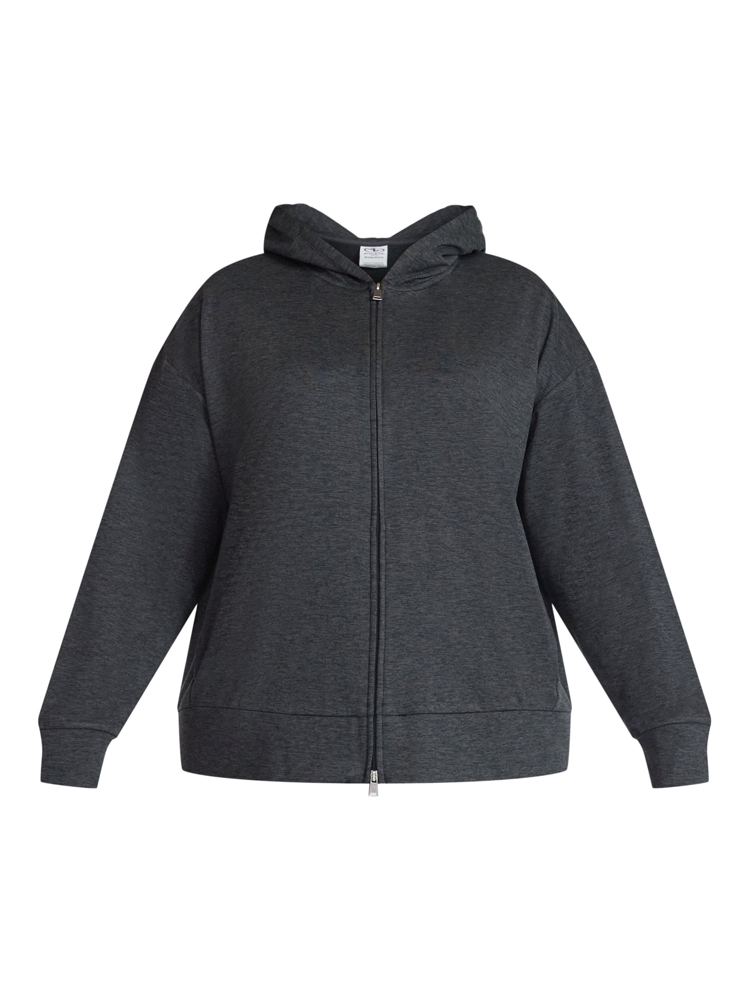 Athletic Works Women's and Women's Plus ButterCore Zip Up Hoodie, Sizes XS-4X