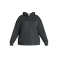 thumbnail image 5 of Athletic Works Women's and Women's Plus ButterCore Zip Up Hoodie, Sizes XS-4X, 5 of 6