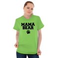 thumbnail image 4 of Mama Bear Paw Print Cute Mothers Day Women's Graphic T Shirt Tees Brisco Brands S, 4 of 6