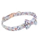 thumbnail image 3 of Collar De Pajarita Para Gato, Algodón, Liberación Rápida, Ajustable, Flexible, Patrón De Flores Para Perros, Pajarita, Lavable, Cómodo Con Hebilla D Para Gatos Para Perros ANGGREK Flor Azul L, 3 of 8