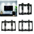 thumbnail image 2 of Yammee 14-43inch Universal TV Mount Monitors Wall Support PC Screen Bracket Fixed Holder For LED LCD Television 45KG Load, 2 of 11