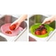 thumbnail image 5 of Wosthever Cuenco para lavadora de arroz, utensilio de cocina profesional Universal para el hogar, colador para de verduras, herramientas de Cocina y Comedor rosa, 5 of 6