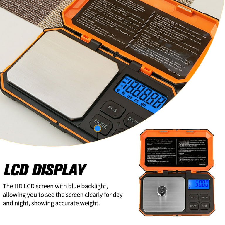 3kg 0.01 Mini Precision LCD Digital Electronic Scales Grams Weight